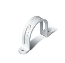 CF380 Pipe Support with Built-In Wire Clip