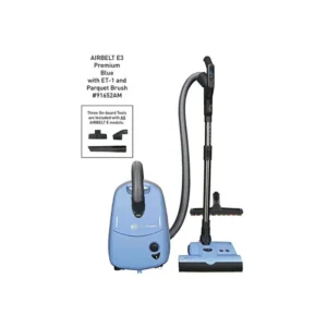 SEBO E3 canister vacuum blue