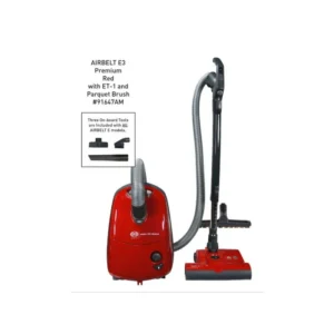 SEBO E3 canister vacuum red
