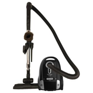 Titan T1400 upright vacuum cleaner with strong suction and lightweight design for carpets rugs and everyday home cleaning