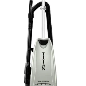 Titan TC6000 Commercial Vacuum heavy duty upright cleaner with powerful suction HEPA filtration and durable design for professional cleaning in offices schools and commercial facilities