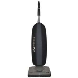 Titan T500 cordless upright vacuum 44V lithium battery lightweight 11 lb design with HEPA bag LED headlights and wood brushroll for carpet and hard floor cleaning