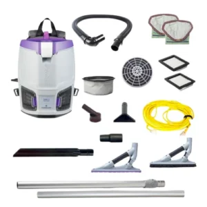 ProTeam Vacuum 107716 GoFit 3 Backpack Vacuum With ProBlade Combo Kit
