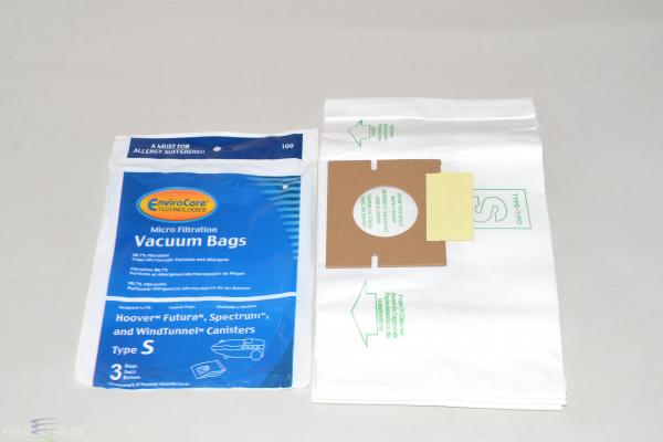 EnviroCare 109 Hoover Microfiltration Vacuum Bags 3 Pack Fits ORECK VENTURE/SK30080 EnviroCare 109 Hoover Microfiltration Vacuum Bags 3 Pack Fits ORECK VENTURE/SK30080