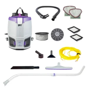 ProTeam Vacuum 107713 GoFit 3 Backpack Vacuum With Xover Telescoping Wand Kit