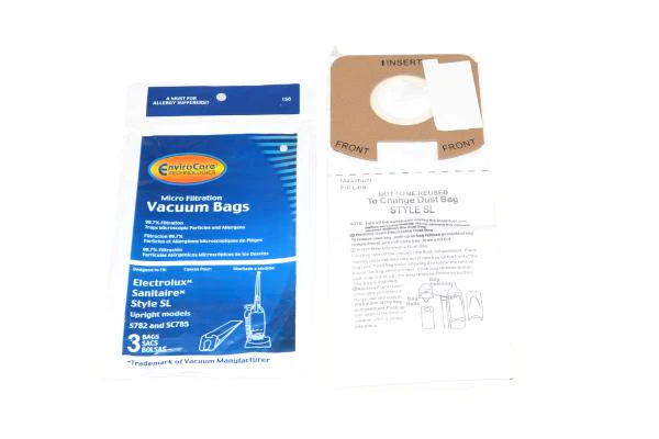 EnviroCare 156 Eureka Microfiltration Vacuum Bags 3 Pack Fits Eureka Type SL EnviroCare 156 Eureka Microfiltration Vacuum Bags 3 Pack Fits Eureka Type SL
