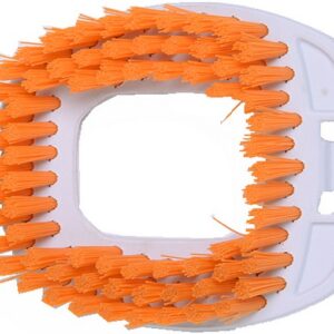 Bissell 160-9526 scrubber, PowerFresh orange scrubbing brush, 1806 steam mop scrubber attachment, 18067 Bissell scrub head, Bissell SpotBoost scrubber tool, PowerFresh replacement scrub brush, 1609526 Bissell part