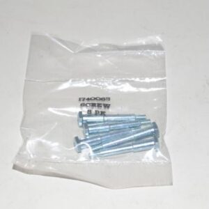 Kirby 174006S is a screw used on Kirby Sentria upright vacuums to secure the cord hook in place. It is an OEM fastener sold in a 5-pack that helps keep the power cord properly attached and organized on the machine.