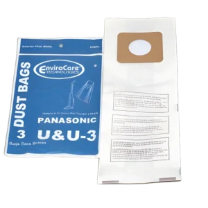 EnviroCare 816SW Panasonic Vacuum Bags 3 Pack Fits Panasonic Type U-3