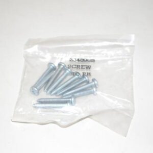 Kirby 234898S is a screw used on Kirby Generation 3 through Sentria vacuums to secure the fan case base (bottom housing). It is an OEM fastener sold in a 5-pack that helps keep the lower fan housing firmly attached and properly aligned.