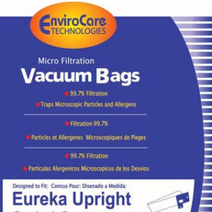 EnviroCare 315 Eureka Microfiltration Vacuum Bags 3 Pack Fits Eureka Type LS