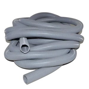 Gray Smooth Finish 1 1/2 Inch x 50 Foot Crushproof Vacuum Hose OEM 7115008000