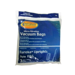 EnviroCare 216 Eureka Microfiltration Vacuum Bags 3 Pack Fits Eureka Type F&G