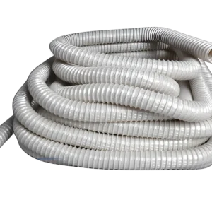 Beige 1 1/4 Inch x 50 Foot Vac-U-Flex Vacuum Hose OEM 035401250140