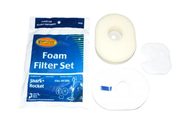 Shark Foam Filter Fits FOAM SHARK ROCKET UPRIGHT XFFV300 QS301 OEM F655 Shark Foam Filter Fits FOAM SHARK ROCKET UPRIGHT XFFV300 QS301 OEM F655