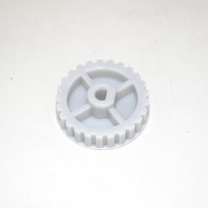 Kirby 550505 is the primary sprocket gear used in the transmission system of Kirby upright vacuums like the Sentria and Avalir series. It helps transfer power within the drive system so the vacuum’s self-propelled transmission can operate correctly.