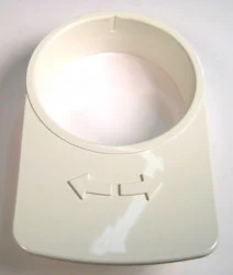 SEBO SWIVEL CORD BRACKET, INNER-SEBO X WHITE Handle Bracket OEM 5703WE