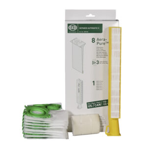 SEBO 5827AM X4 X5 X1 X2 Models HEPA Service Box Vacuum Bags 8 Bags Plus Filters