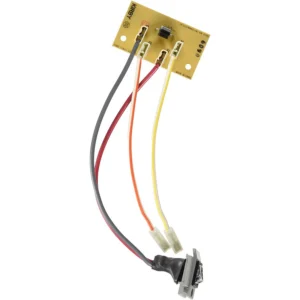 The Kirby 632703S 2-Speed Switch Circuit Board (Diamond Edition only) is a genuine OEM rocker speed control switch with integrated circuit board and circuit breaker used in Kirby Diamond Edition models. It provides high/low motor speed control and includes the internal electronics needed to manage the Diamond Edition’s unique dual-speed system, restoring proper switching function between carpet (high power) and delicate cleaning mode (low speed).