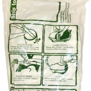 EnviroCare 738SEC Compact Vacuum Bags 12 Pack Fits Compact Type ST