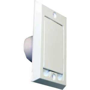 Hayden White Square Door Low Voltage Auto Inlet Plate 791700W
