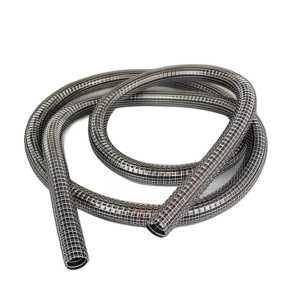 Black 1 1/4 Inch x 12 Foot Vac-U-Flex Vacuum Hose OEM 035401250578