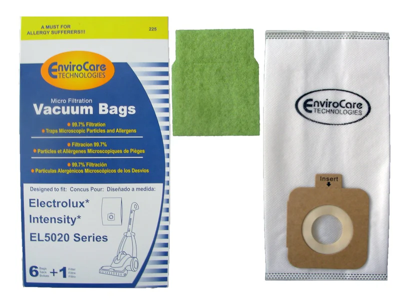 EnviroCare 225 Eureka Vacuum Bags 6 Pack Fits Eureka Type ELECTROLUX EnviroCare 225 Eureka Vacuum Bags 6 Pack Fits Eureka Type ELECTROLUX