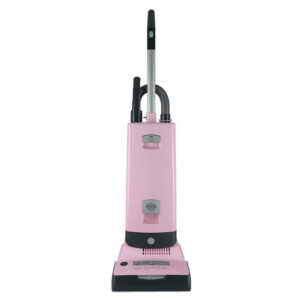 SEBO Automatic X7 upright vacuum cleaner in pink” “Pink SEBO X7 Premium vacuum cleaner with power brush” “SEBO X7 pink upright vacuum for carpet cleaning” “Front view of pink SEBO Automatic X7 vacuum cleaner” “SEBO X7 upright vacuum with onboard cleaning tools in pink” “Pink SEBO X7 vacuum cleaner on carpet” “SEBO Automatic X7 pet-friendly upright vacuum in pink”