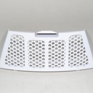 The B283-0110 is a replacement filter cover (plastic grill / air inlet cover) used on compatible Simplicity and Titan upright vacuum cleaners. It helps secure the filter in place and allows proper airflow into the vacuum while protecting the internal filter area.