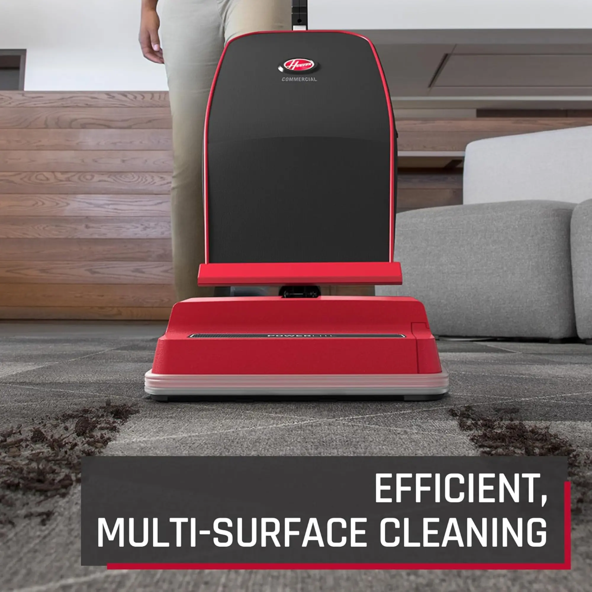 Hoover CH50300 Commercial Prime Lite Upright Vacuum Hoover CH50300 Commercial Prime Lite Upright Vacuum - Image 4