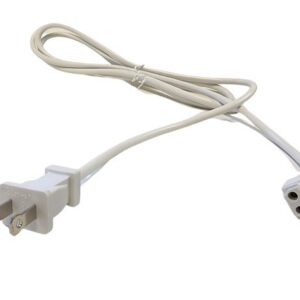 Central Vacuum 30735 Central Vacuum Part Hose Repair Part Dual Volt 6’ Pigtail, White