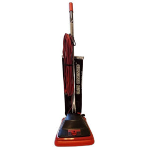 Clean Obsessed CO12P 12 inch Commercial 8.5 Amp Upright Vacuum Shake-Out Bag 50 foot Cord