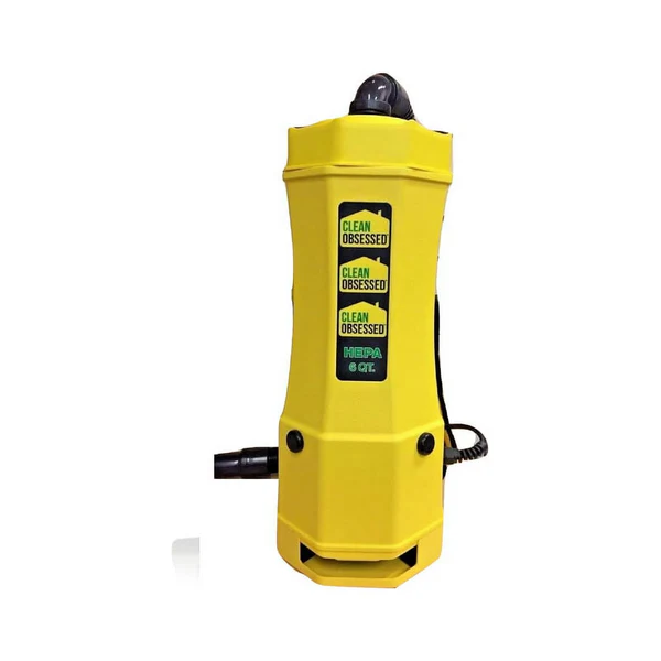 Clean Obsessed CO624 6 Quart Backpack Vacuum New Style HEPA Filtration 115 to 120 inch Waterlift Commercial Attachment K Clean Obsessed CO624 6 Quart Backpack Vacuum New Style HEPA Filtration 115 to 120 inch Waterlift Commercial Attachment K