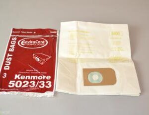 Kenmore 46-2420-07, Kenmore vacuum bags, Kenmore 5023 bags, Kenmore 5033 bags, Kenmore E bag, EnviroCare vacuum bags, Kenmore canister vacuum bags, Kenmore 3 pack vacuum bags, Kenmore replacement dust bags, vacuum bag Kenmore 5023, vacuum bag Kenmore 5033, Kenmore filter bags, Kenmore bagged vacuum accessories, Kenmore paper dust bags, Kenmore vacuum supplies