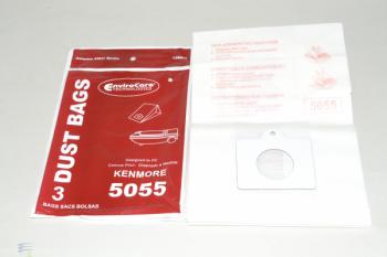 Kenmore 46-2435-01 PAPER BAGS-Kenmore,5055,3PK,Canister,REPLACEMENT Fits 5055 Kenmore 46-2435-01, Kenmore vacuum bags, Kenmore 5055 bags, Kenmore canister vacuum bags, Kenmore replacement dust bags, Kenmore 3 pack vacuum bags, vacuum bag Kenmore 5055, Kenmore filter bags, Kenmore bagged vacuum accessories, Kenmore paper dust bags, Kenmore vacuum supplies, Kenmore canister bags, Kenmore replacement vacuum bags, Kenmore cleaner bags