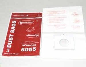 Kenmore 46-2438-01, Kenmore vacuum bags, Kenmore 5055 bags, Kenmore canister vacuum bags, EnviroCare vacuum bags, Kenmore micro bags, Kenmore replacement dust bags, Kenmore 9 pack vacuum bags, vacuum bag Kenmore 5055, Kenmore filter bags, Kenmore bagged vacuum accessories, Kenmore paper dust bags, Kenmore vacuum supplies, Kenmore canister bags, Kenmore HEPA style bags