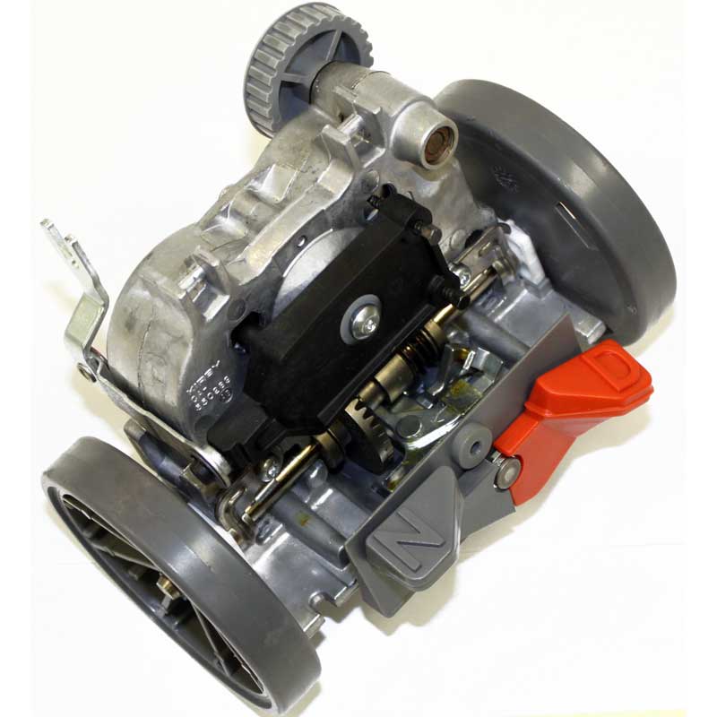 Kirby 552306S Sentria Upright Has Gray Belt Pulley Uses 554104S Belt Kirby 552306S is the power drive (transmission) assembly used in Kirby Sentria upright vacuums, and it features a gray belt pulley system that requires the 554104S transmission belt for proper operation.