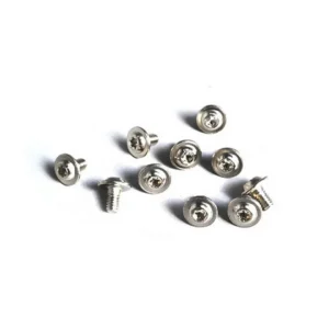 Kirby 857322A is a scuff plate screw used on Kirby Generation 3 vacuums to secure the scuff plate to the base housing. It is an OEM fastener sold in a pack that helps keep the bottom plate firmly attached and properly aligned.