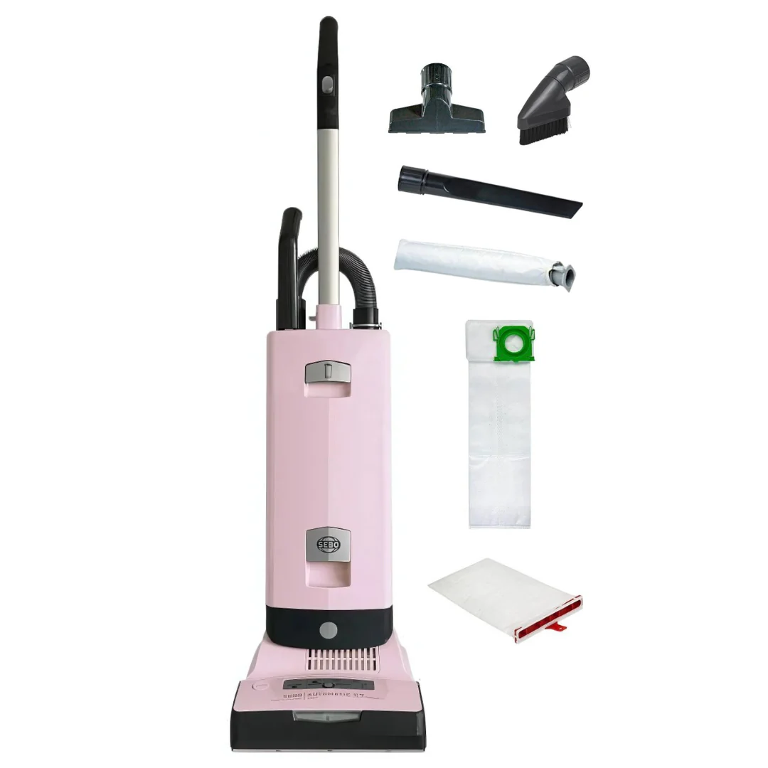 SEBO Automatic X7 Premium Pastel Pink Upright Vacuum 91547AM SEBO Automatic X7 Premium Pastel Pink Upright Vacuum 91547AM - Image 2