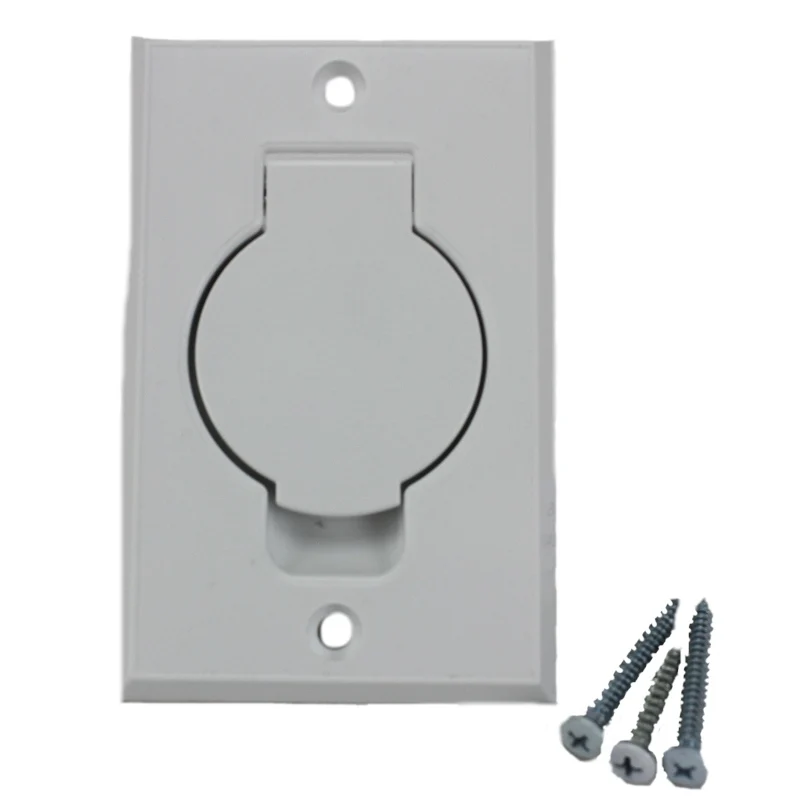 Hayden White Low Voltage Auto Inlet 791500WNL Hayden White Low Voltage Auto Inlet 791500WNL