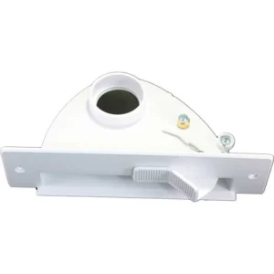 White Vac Pan CV Inlet 06-0670-01