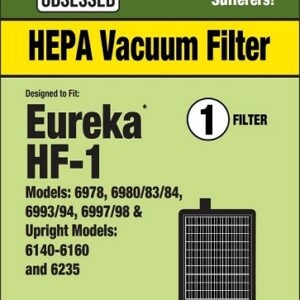 Clean Obsessed CF441, Eureka HF-1 filter, Eureka Excalibur HEPA filter, HF1 vacuum filter replacement, Eureka upright HEPA cartridge filter, Eureka canister HEPA filter, CF441 vacuum filter, Excalibur vacuum filter replacement