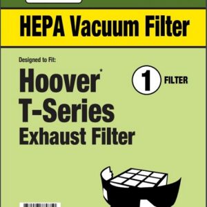 Clean Obsessed CF519, Hoover T Series filter, Hoover WindTunnel HEPA exhaust filter, square exhaust filter Hoover, CF519 vacuum filter, Hoover upright HEPA filter, WindTunnel replacement filter, Hoover T Series exhaust filter 1 pack.