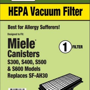 Clean Obsessed CF733, Miele Super Air Clean filter replacement, SF-SAC 20/30 filter, Miele S4000 filter, Miele S5000 exhaust filter, CF733 vacuum filter 3 pack, Miele canister filter replacement