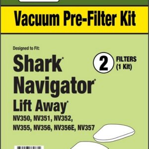 Clean Obsessed CF820, Shark Navigator Lift Away filter replacement, Shark foam and felt filter kit, NV350 filter set, Shark Lift Away pre motor filter, CF820 vacuum filter kit