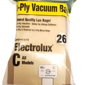 Clean Obsessed CLC26, Lux canister vacuum bags, HEPA vacuum bags CLC26, Clean Obsessed vacuum bags 26 pack, Lux vacuum replacement bags, canister vacuum paper bags Lux, Clean Obsessed dust bags, vacuum cleaner bags Lux canister, HEPA style vacuum bags Lux, Clean Obsessed vacuum parts, replacement dust bags Lux vacuum, commercial vacuum bags Lux compatible, vacuum bag 26 pack CLC26, Lux filter bags, Clean Obsessed bagged vacuum accessories