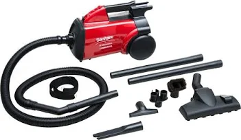 Sanitaire SC3683 Red Mighty Mite Canister Vacuum with Metal Wands Sanitaire SC3683 Red Mighty Mite Canister Vacuum with Metal Wands