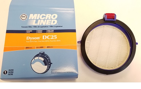 Dyson FIL-DC40PRE Vacuum Filter Fits DC40 UP16 UP19 12-1200-03 filter, shop vac cartridge filter, wet dry vacuum filter replacement, RIDGID style vacuum filter, pleated shop vacuum filter, 12 gallon wet dry vac filter, 12-1200 series vacuum filter