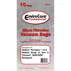 EnviroCare ECC175 Castex Vacuum Bags 10 Pack Fits Castex Type ST