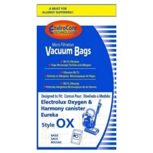 EnviroCare 135-9 Electrolux Vacuum Bags 9 Pack Fits Electrolux Type ST